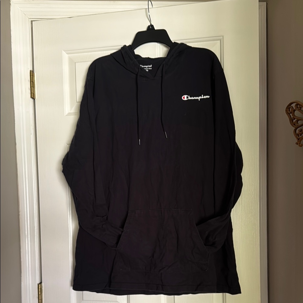 Champion Black Hoodie Tunic